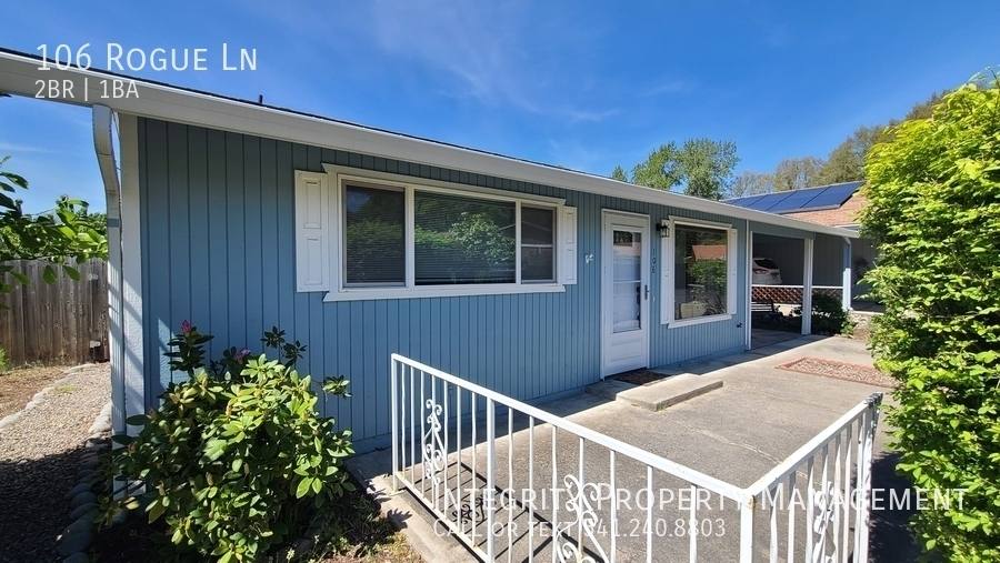 House for rent at 106 Rogue Lane, Rogue River, OR 97537