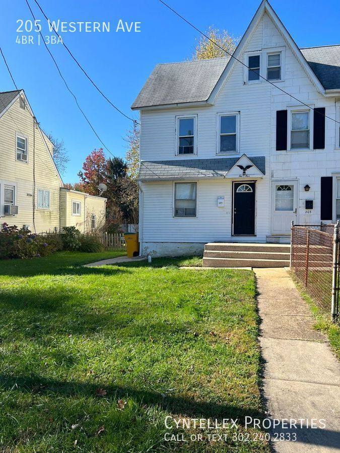 Townhouse for rent at 205 Western Ave, Wilmington, DE 19805