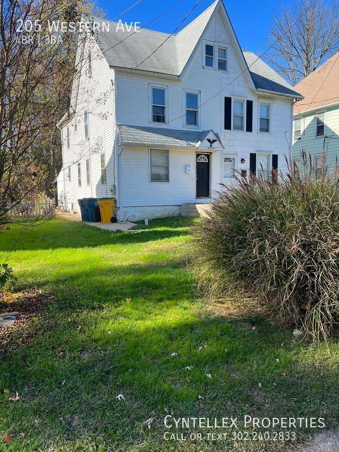 Townhouse for rent at 205 Western Ave, Wilmington, DE 19805