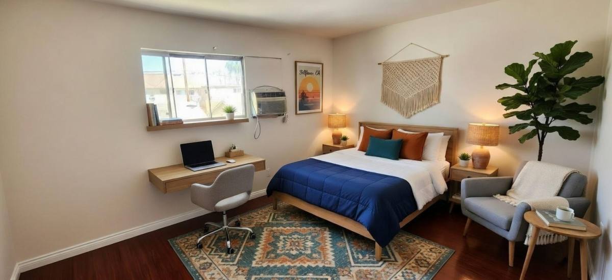 Apartment for rent at 16326 Eucalyptus Avenue, 16110-16114 1 2 Eucalyptus Ave, Bellflower, CA 90706