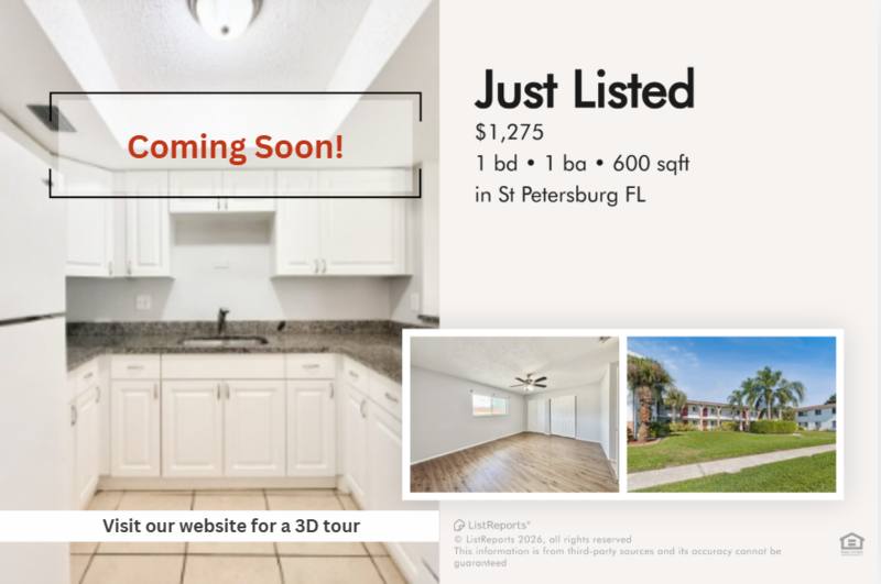 Apartment for rent at 4729 39th Ave N #206, Saint Petersburg, FL 33714