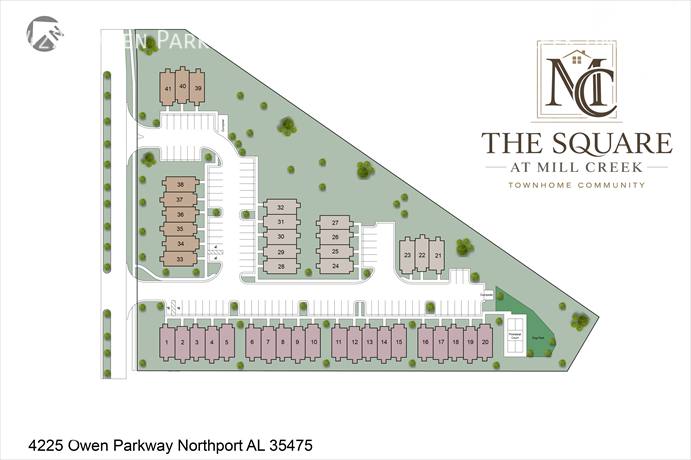 Townhouse for rent at 4225 Owen Parkway, Northport, AL 35475