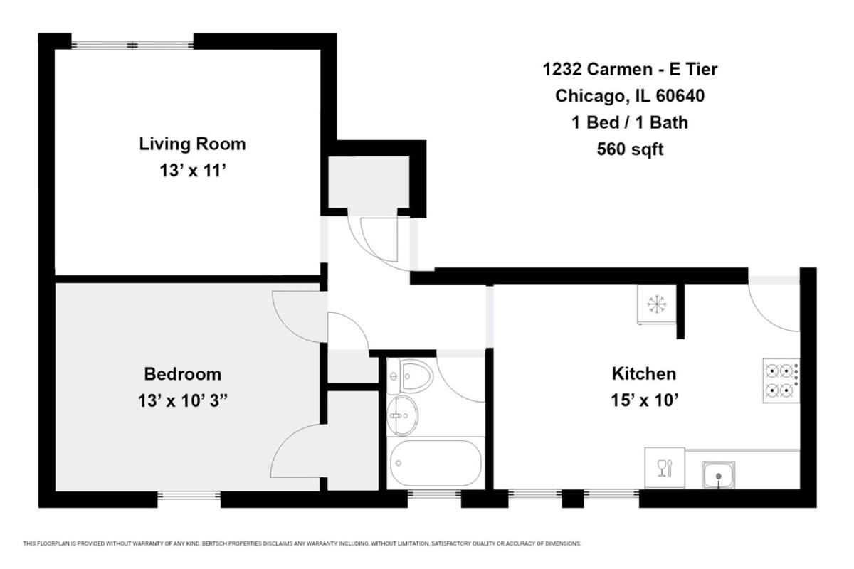Apartment for rent at 1228-1234 W Carmen Ave, Chicago, IL 60640