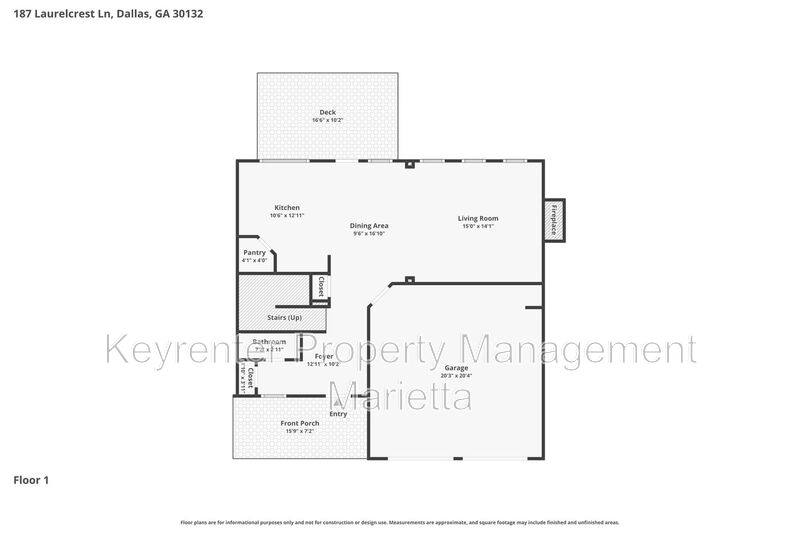 House for rent at 187 Laurel Crest Lane, Dallas, GA 30132