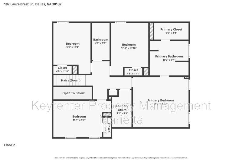 House for rent at 187 Laurel Crest Lane, Dallas, GA 30132