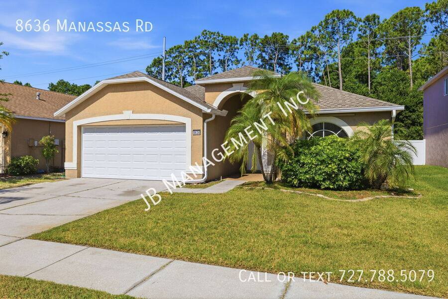 House for rent at 8636 Manassas Rd, Tampa, FL 33635