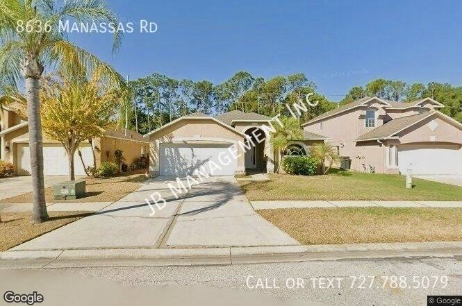 House for rent at 8636 Manassas Rd, Tampa, FL 33635