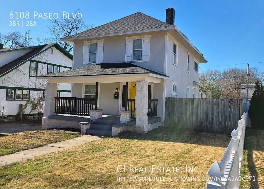 House for rent at 6108 Paseo Blvd, Kansas City, MO 64110