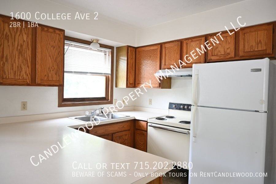 Apartment for rent at 1600 College Ave #2, Stevens Point, WI 54481