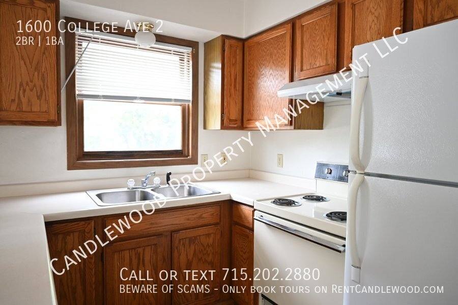 Apartment for rent at 1600 College Ave #2, Stevens Point, WI 54481