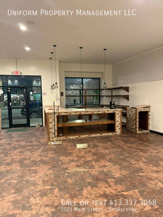 Apartment for rent at 1021 Main St #STOREFRONT, Springfield, MA 01103