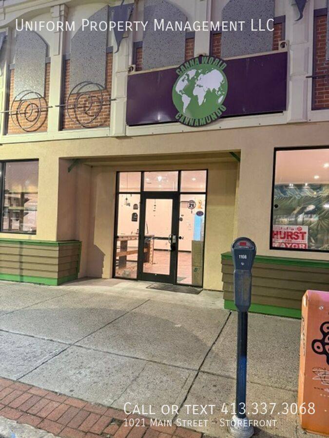 Apartment for rent at 1021 Main St #STOREFRONT, Springfield, MA 01103