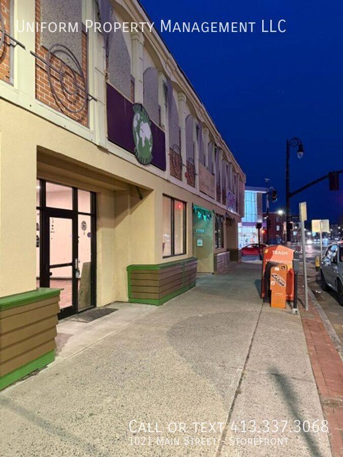 Apartment for rent at 1021 Main St #STOREFRONT, Springfield, MA 01103
