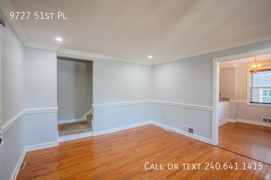 House for rent at 9727 51st Place, College Park, MD 20740