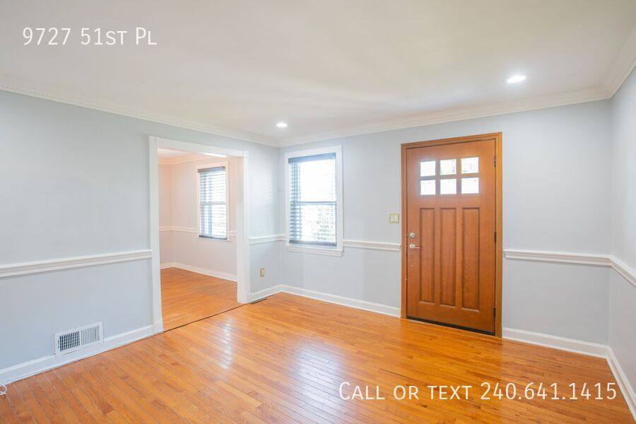 House for rent at 9727 51st Place, College Park, MD 20740