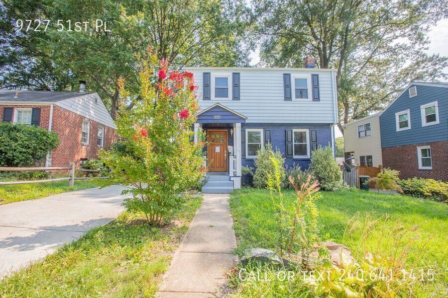 House for rent at 9727 51st Place, College Park, MD 20740