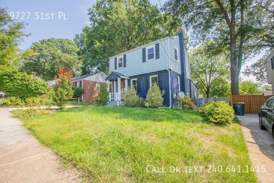 House for rent at 9727 51st Place, College Park, MD 20740