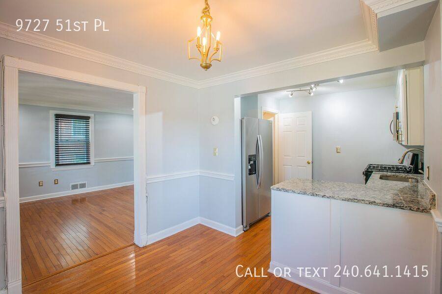 House for rent at 9727 51st Place, College Park, MD 20740