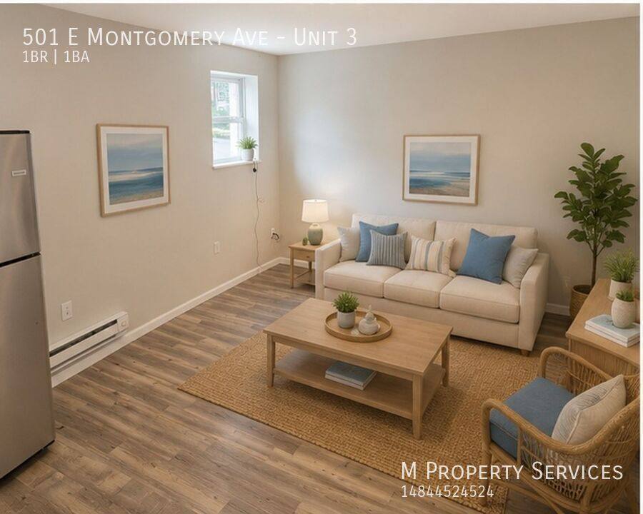 Apartment for rent at 501 E Montgomery Ave #3, North Wales, PA 19454