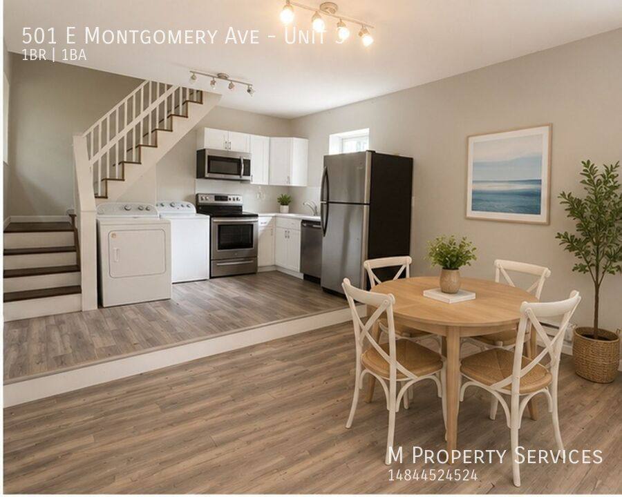 Apartment for rent at 501 E Montgomery Ave #3, North Wales, PA 19454