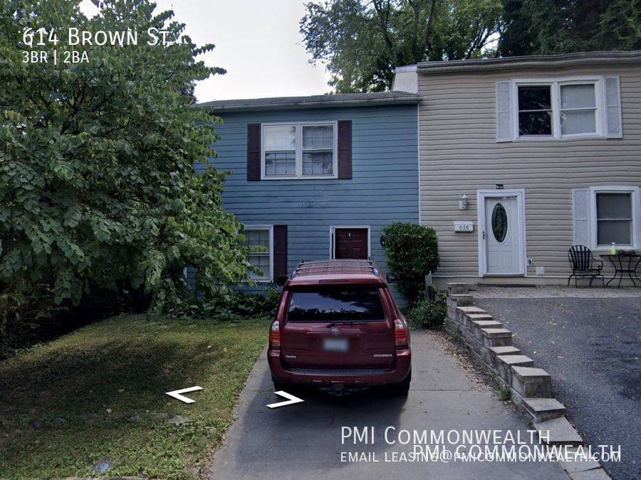 Townhouse for rent at 614 Brown St, Charlottesville, VA 22903