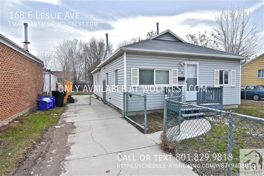 House for rent at 168 E Leslie Ave, Salt Lake City, UT 84115