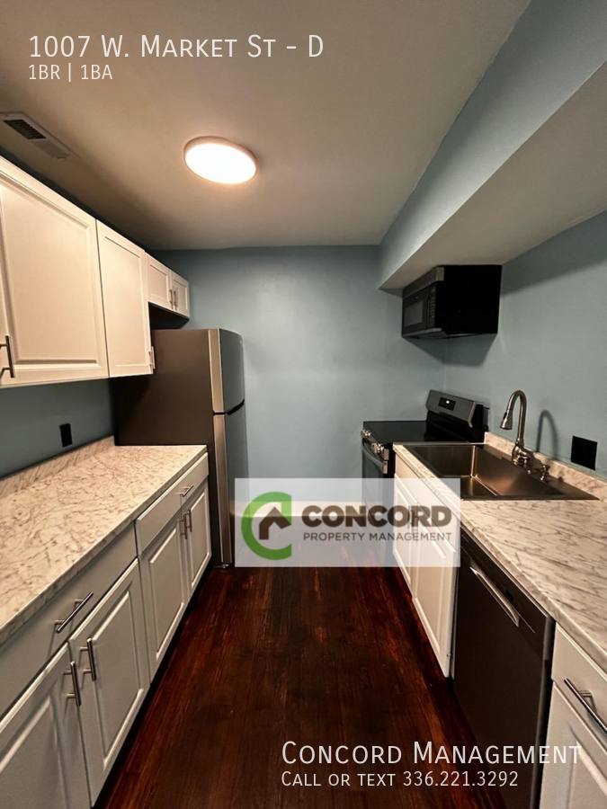 Apartment for rent at 1007 W Market St #D, Greensboro, NC 27401