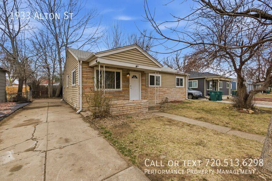 House for rent at 1933 Alton St, Aurora, CO 80010