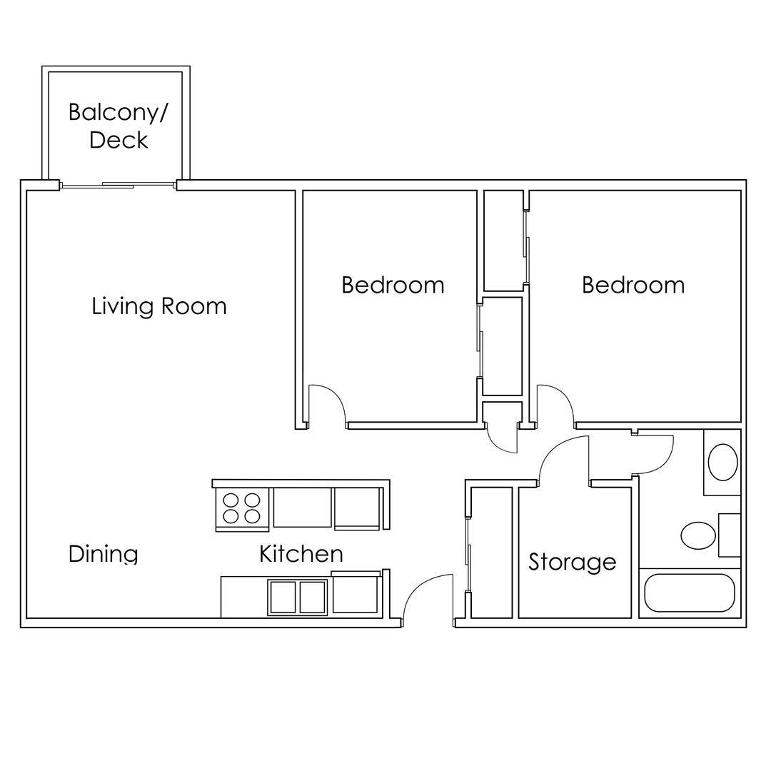 Apartment for rent at 1112 32nd Ave SW, Minot, ND 58701
