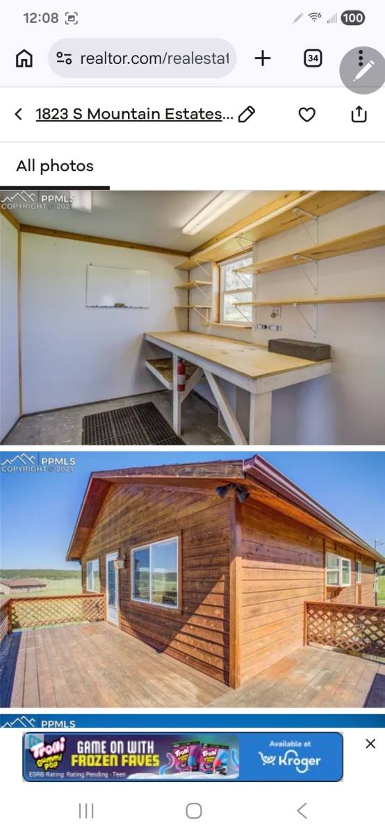 House for rent at 1823 S Mountain Estates Rd, Florissant, CO 80816