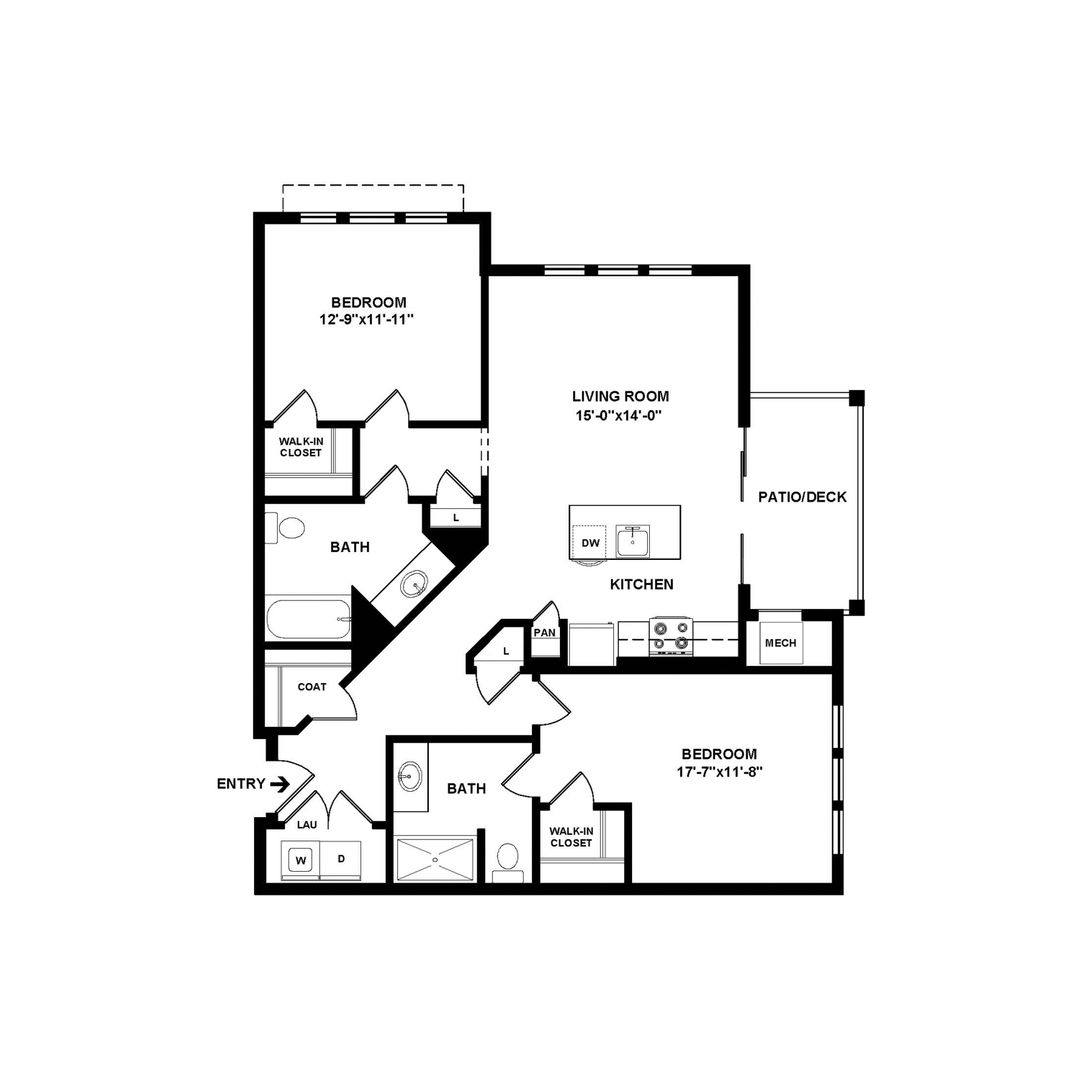 Apartment for rent at 2100 Haddonfield Rd, Pennsauken, NJ 08110