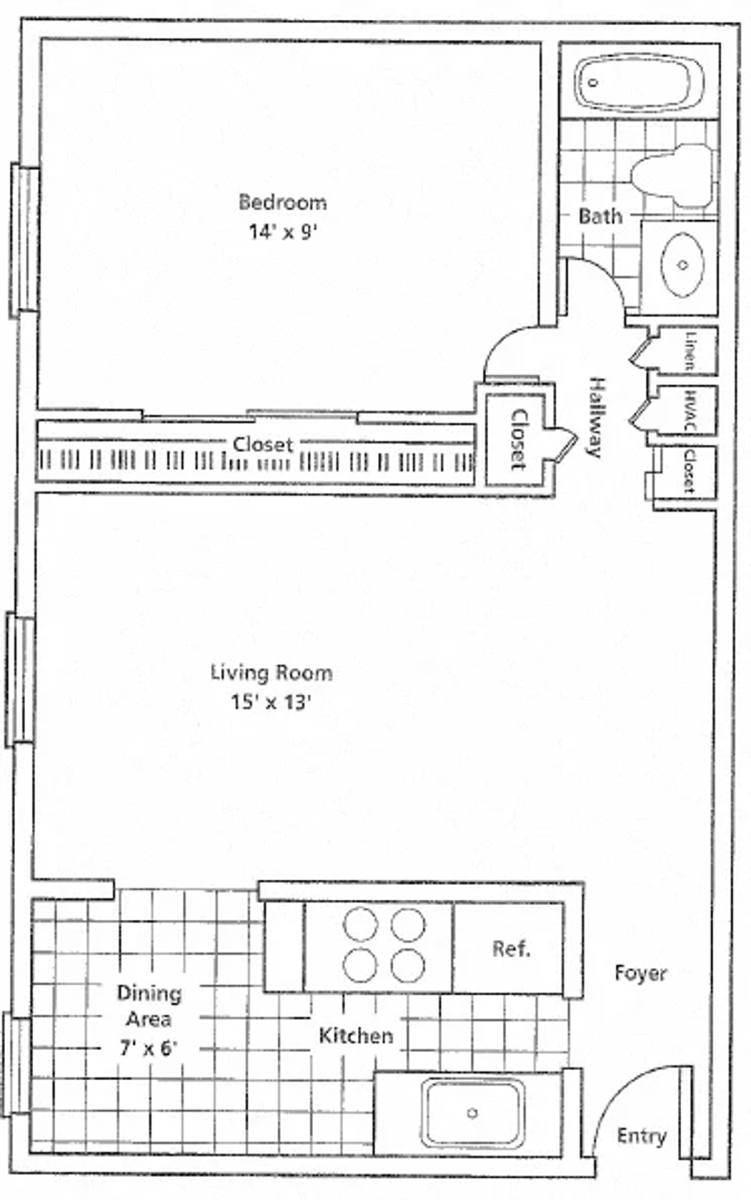 Apartment for rent at 4060 Park Fulton Oval, Cleveland, OH 44144