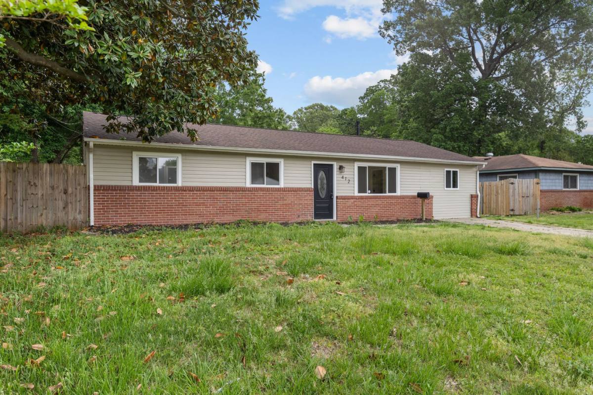 House for rent at 412 Lineberry Rd, Virginia Beach, VA 23452