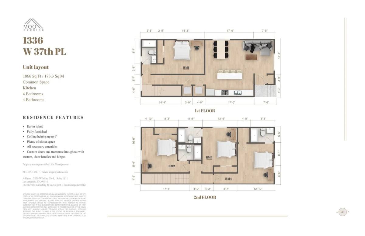 Apartment for rent at 1334 W 37th Place, Los Angeles, CA 90007