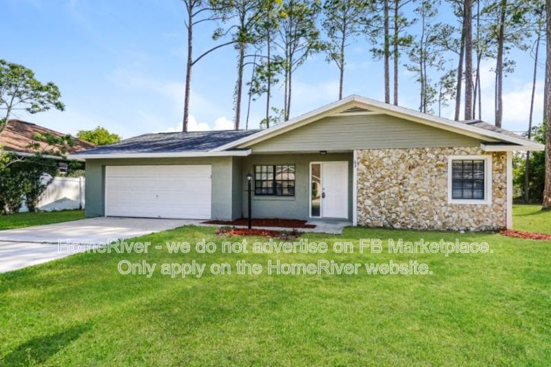 House for rent at 63 Beaverdam Lane, Palm Coast, FL 32137