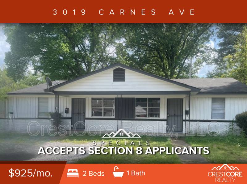 Apartment for rent at 3019 Carnes Ave, Memphis, TN 38111