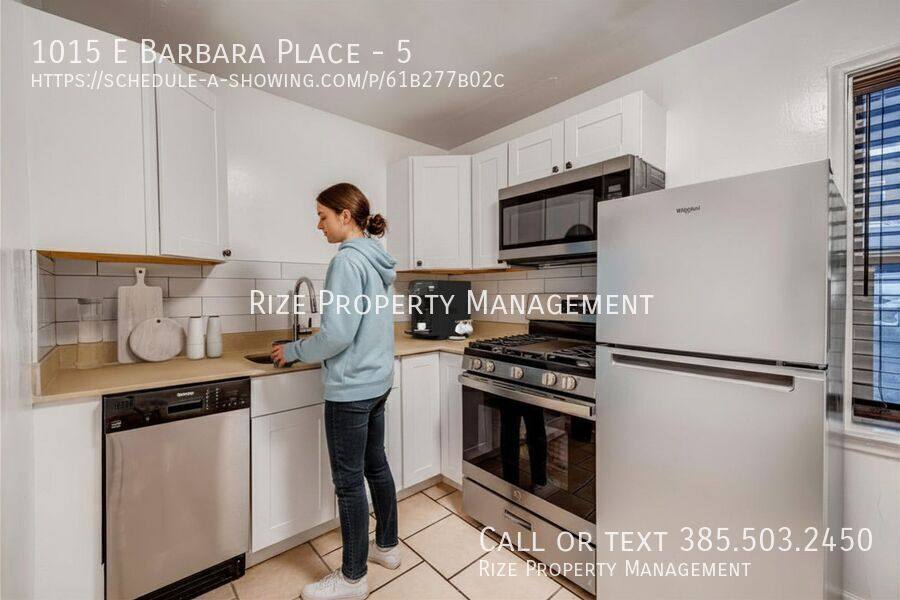 Apartment for rent at 1015 E Barbara Place #5, Salt Lake City, UT 84102