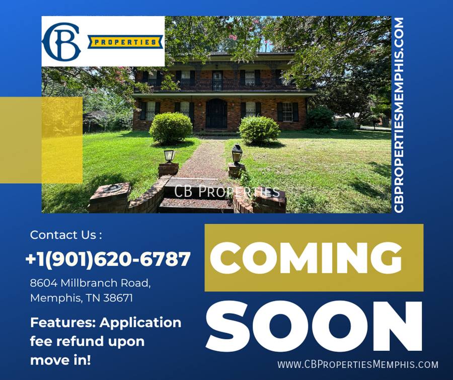 House for rent at 8604 Millbranch Rd, Southaven, MS 38671