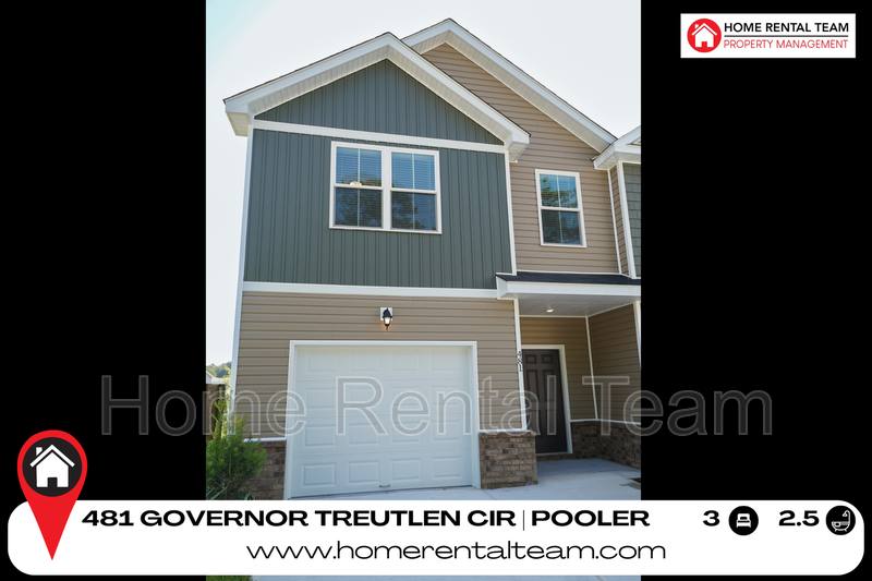 Townhouse for rent at 481 Governor Treutlen Circle, Pooler, GA 31322
