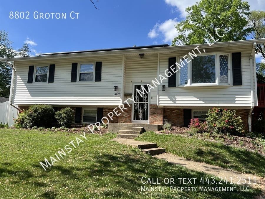 House for rent at 8802 Groton Court, Lanham, MD 20706