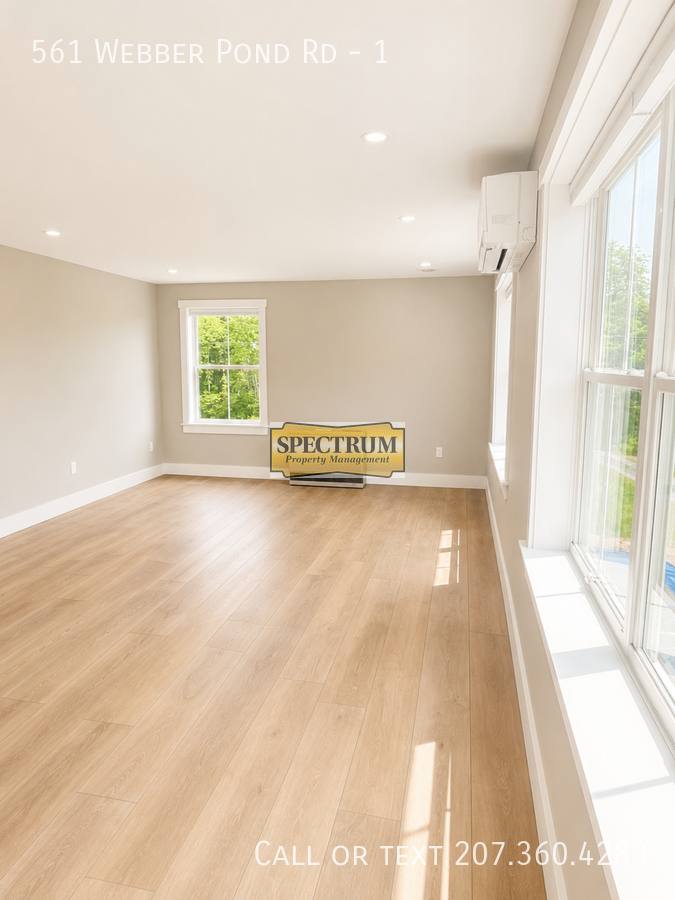 Apartment for rent at 561 Webber Pond Rd #1, Vassalboro, ME 04989