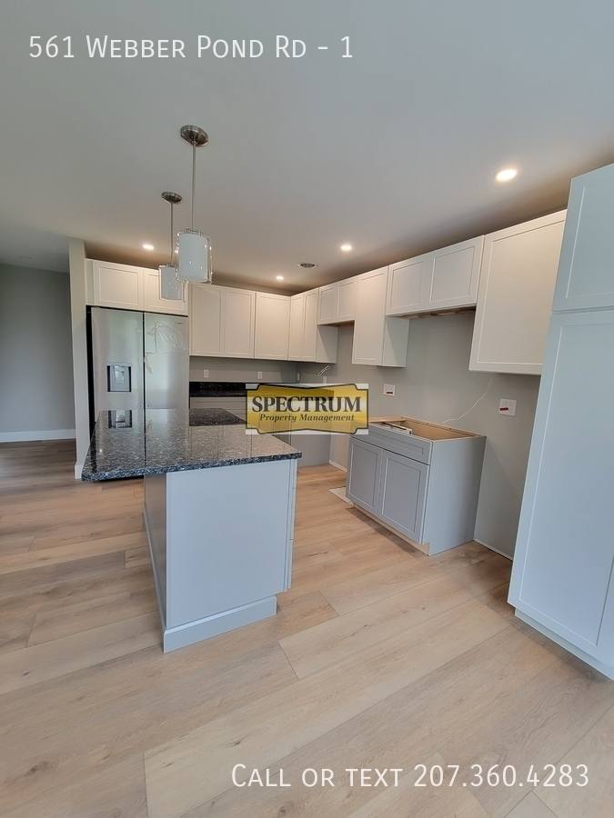 Apartment for rent at 561 Webber Pond Rd #1, Vassalboro, ME 04989
