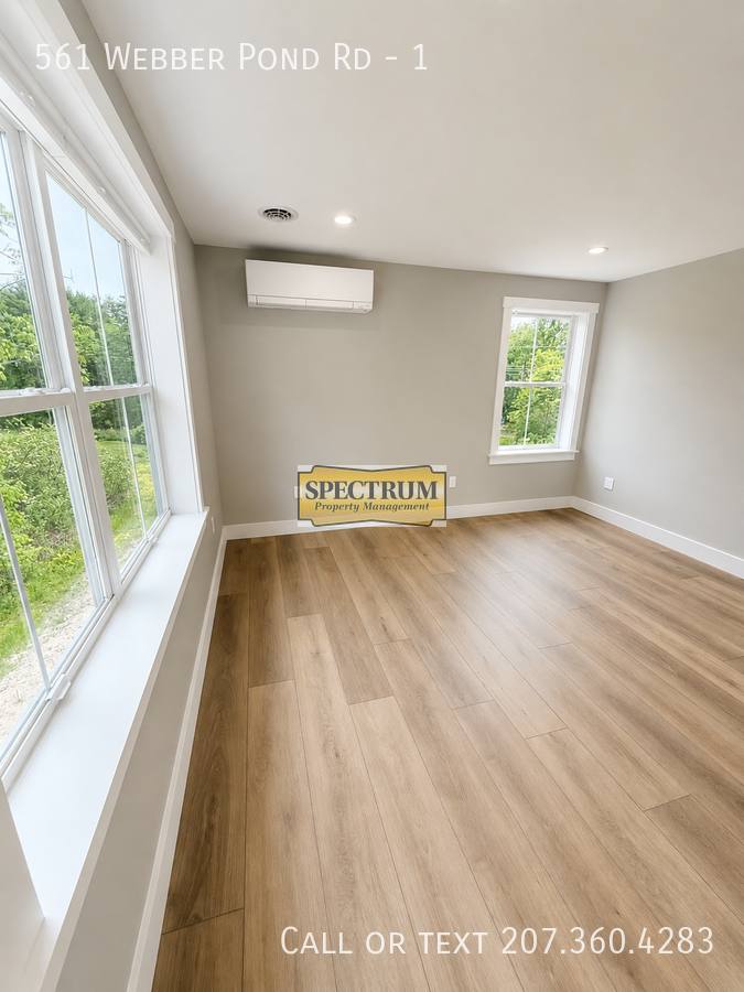 Apartment for rent at 561 Webber Pond Rd #1, Vassalboro, ME 04989