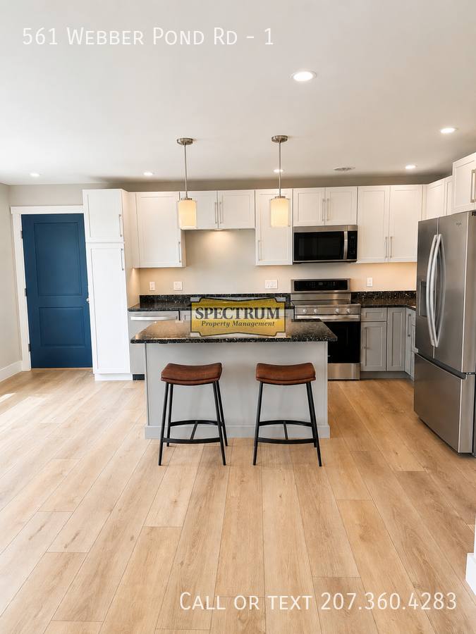 Apartment for rent at 561 Webber Pond Rd #1, Vassalboro, ME 04989