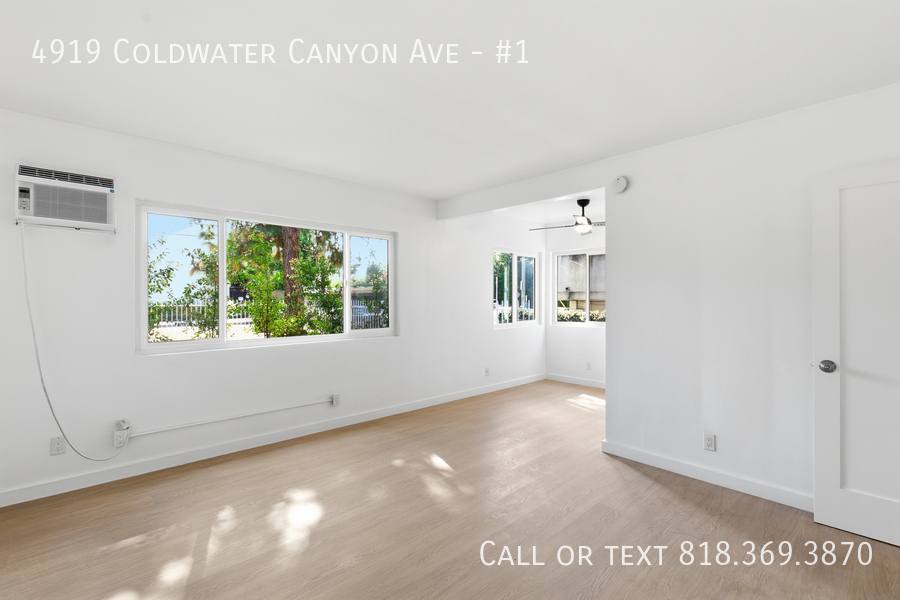 Apartment for rent at 4919 Coldwater Canyon Ave #1, Sherman Oaks, CA 91423