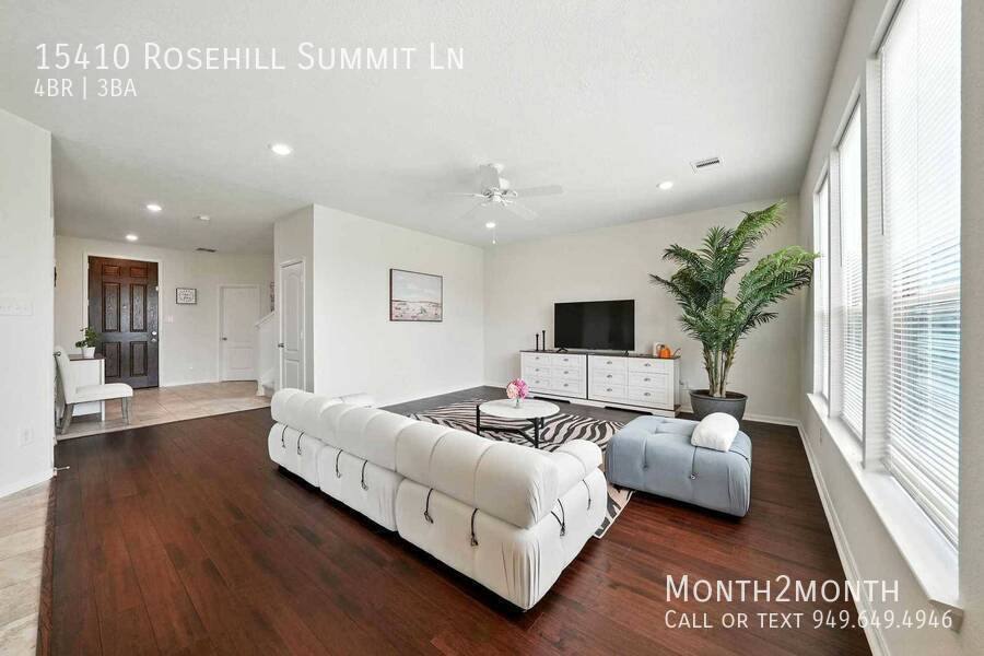 House for rent at 15410 Rosehill Summit Lane, Houston, TX 77044