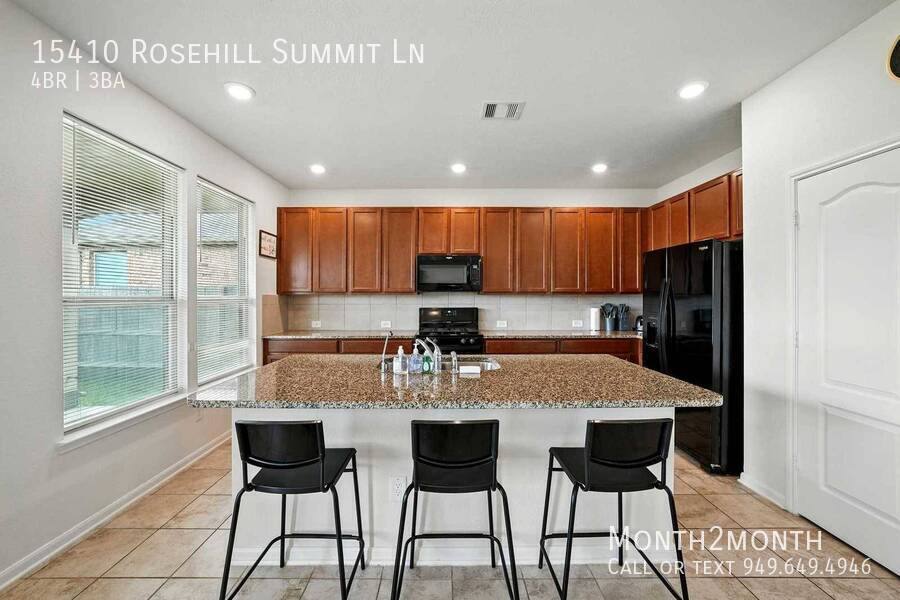 House for rent at 15410 Rosehill Summit Lane, Houston, TX 77044