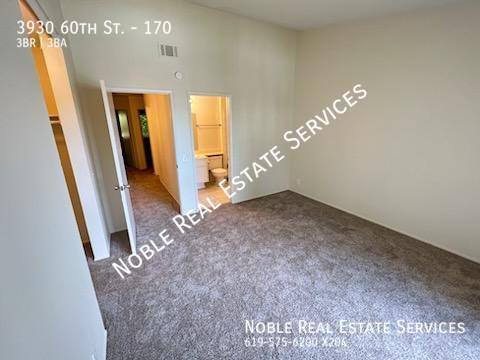 Townhouse for rent at 3930 60th St #170, San Diego, CA 92115