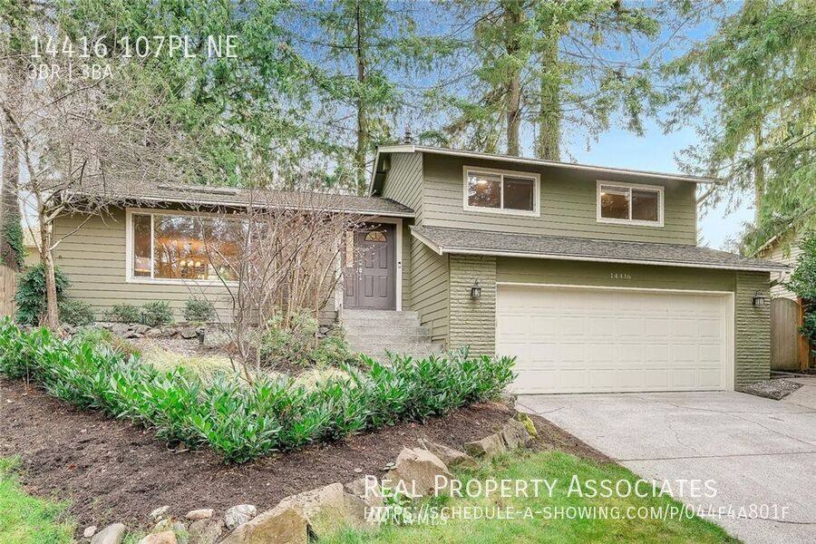 House for rent at 14416 107PL NE, Kirkland, WA 98034