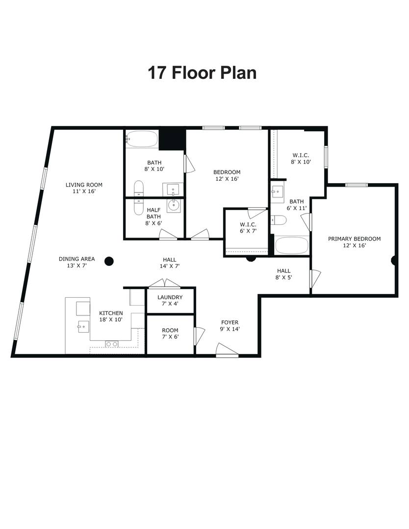 Apartment for rent at 8 Grafton St, Worcester, MA 01604